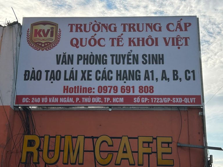 Đào Tạo Lái Xe trường lái khôi việt